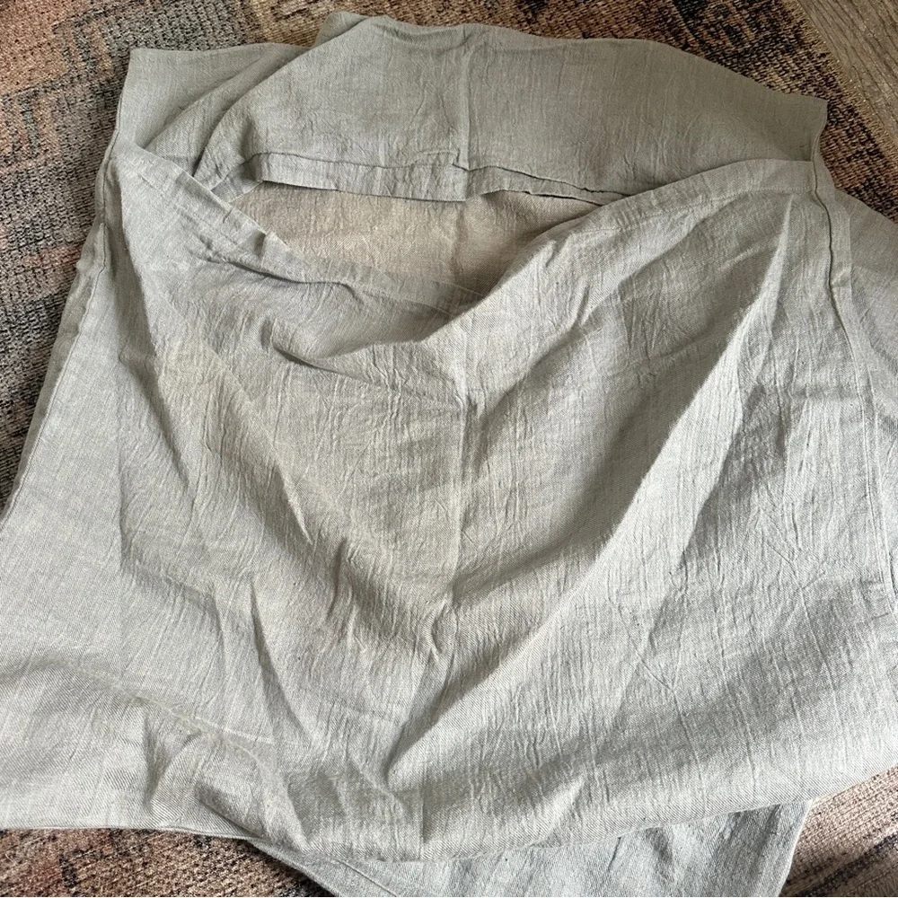 Pottery Barn Linen Blend Sham Pillow Cases (2)